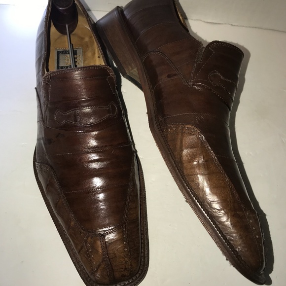 David Eden Brett Brown Handmade Genuine Crocodile